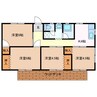 高茶屋小森町K様貸家 4Kの間取り
