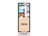 コーポワールド　A棟 1Kの間取り