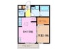 ｇｒａｎｄ　ｏｕｅｓｔ 1DKの間取り
