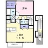 Ｓｅｉｓ豊潤　Ａ棟 1LDKの間取り