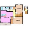 花メゾンＤ 2LDKの間取り
