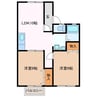 ハイユニＫ2 2LDKの間取り
