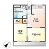 ファーストロード 2LDKの間取り