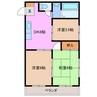 コーポかがみ 3DKの間取り