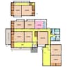 大口町１２３４貸家 9DKの間取り