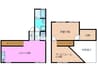 GN　style 1LDK+Sの間取り