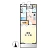 メゾンアムールⅡ 1Kの間取り