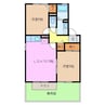 プレイズ　Ｃ 2LDKの間取り