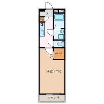 間取図 ノワエブラン利平治