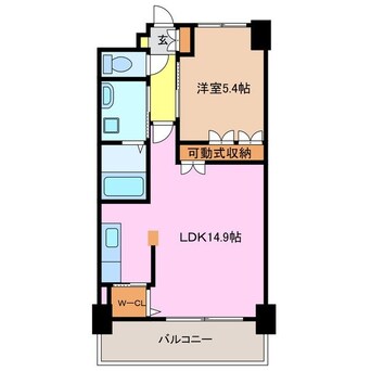 間取図 Ｍ’ｓ南ヶ丘