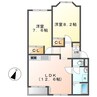 エルシャトーⅡ　C棟 2LDKの間取り