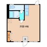 第一マンション一八　1階 1Rの間取り