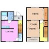コンフォールＴ3 2LDKの間取り
