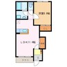 エクシードⅠ 1LDKの間取り
