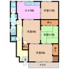杉山ハイツ 4DKの間取り