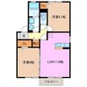 春夏秋冬　夏 2LDKの間取り
