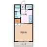 第二メゾン山本 1Kの間取り