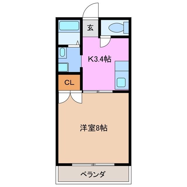 間取り図 第二メゾン山本