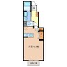 プリーマＫ　Ⅰ 1Rの間取り
