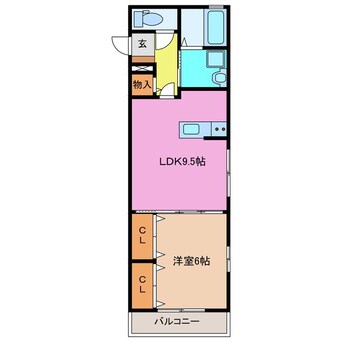 間取図 ウエストコート