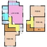 大森借家 3LDKの間取り