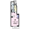 サイスフィールド　Ⅱ 1Rの間取り