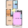 ロイヤルガーデン　Ｂ 2LDKの間取り