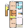 グランデュオ　Ⅰ 2LDKの間取り