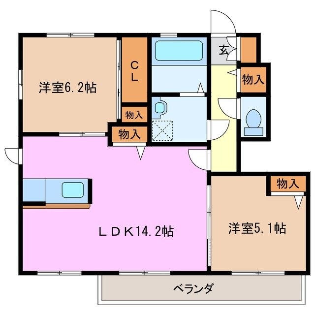 間取り図 ルポゼ