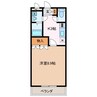 エレガント　I 1Kの間取り