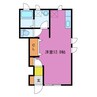 アートマンション 1Rの間取り