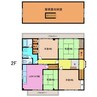 高茶屋6丁目戸建て 4LDKの間取り