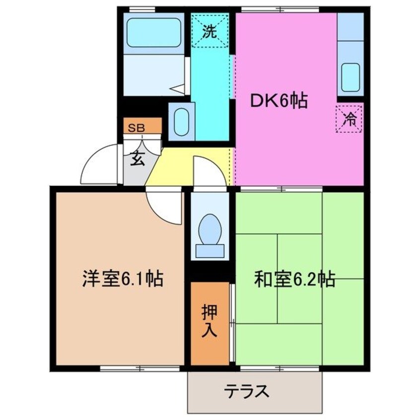 間取図 パストラル