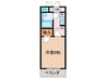 コーポワールド　A棟 1Kの間取り
