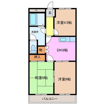 間取図 ウイングパレス