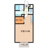 エスポワール 1Rの間取り