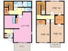 リースランド嬉野　Ａ 3LDKの間取り