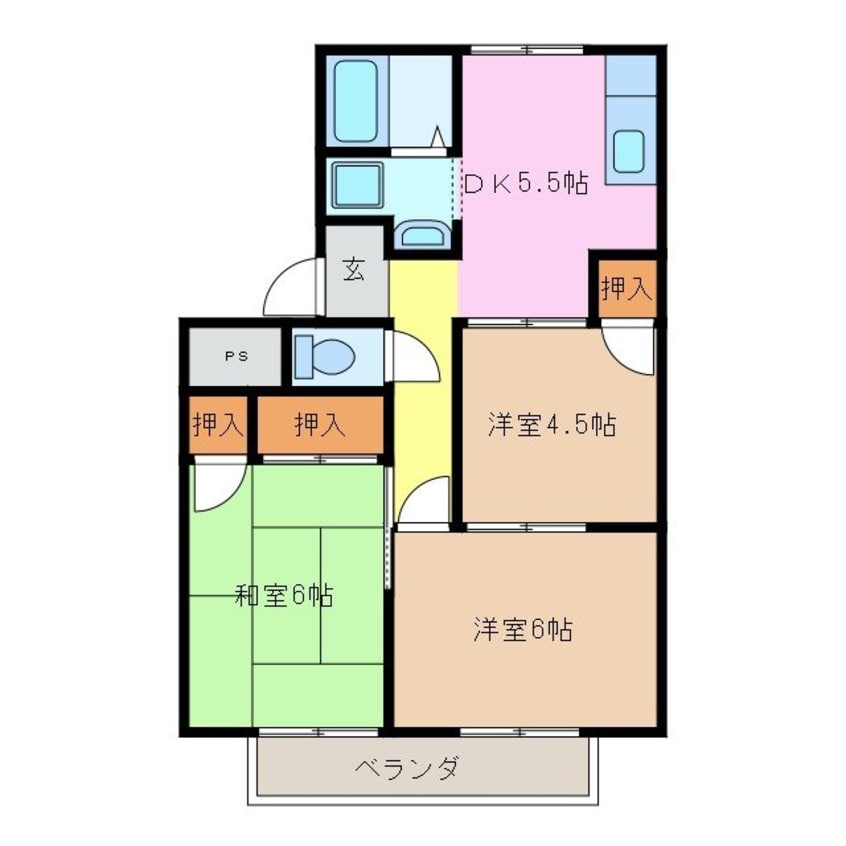 間取図 アンフィニ