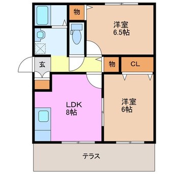 間取図 和み　B