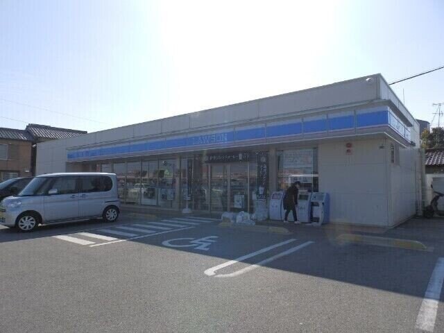 ローソン津上弁財町店(コンビニ)まで464m ラーツゥー・デル・マーレ　Ⅳ