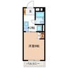 杉沢ハイツ 1Kの間取り