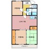 エスパーニャ花菱　北館 3LDKの間取り