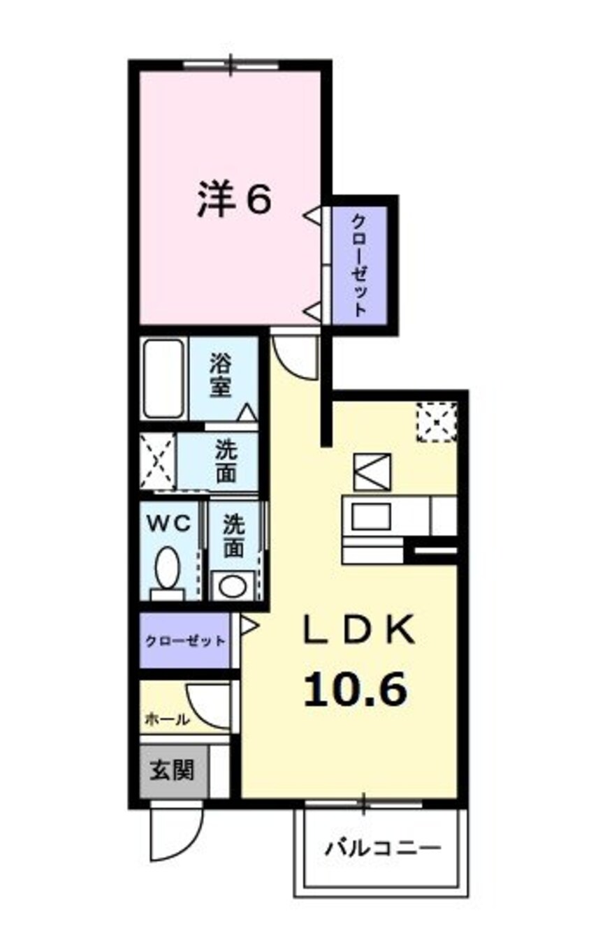 間取図 Ｂ．Ｂ　Ｄｒｅａｍ
