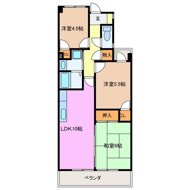 間取り図 アルメリア