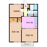 ダイヤディアス 3DKの間取り