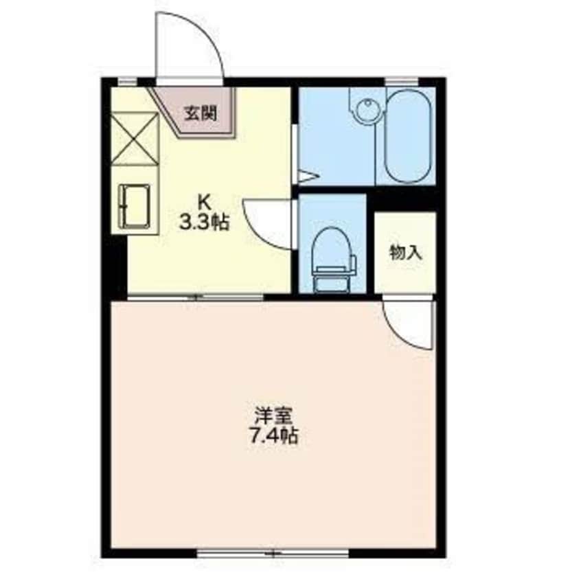 間取図 リバーサイド五十鈴