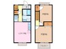 Royal　Estate 2LDKの間取り