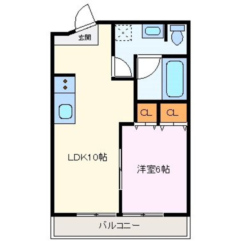 間取図 メゾン花菱