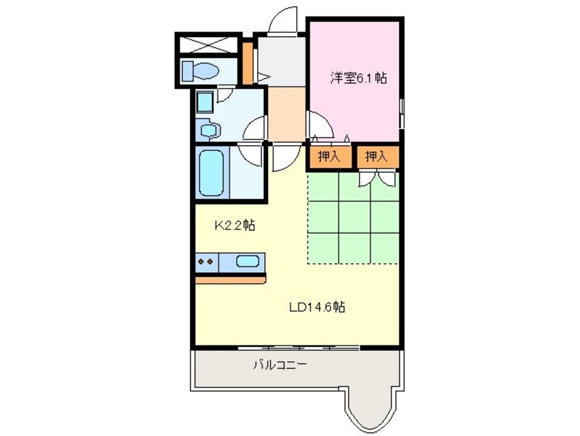 間取図 志摩アーバンリゾート一番館(601号室)