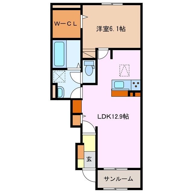 間取り図 エクシード・Ｙ　Ｂ